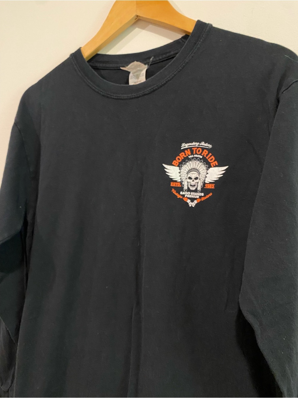 SAGO Friday the 13th Port Dover promotional long sleeve t-shirt - Picture 3 of 6
